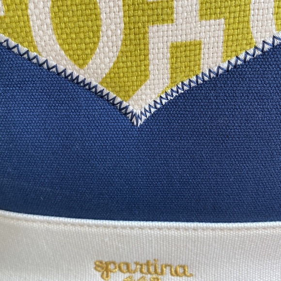 Spartina 449 Heyward Drawstring Beach Bag with anchor - Picture 8 of 8